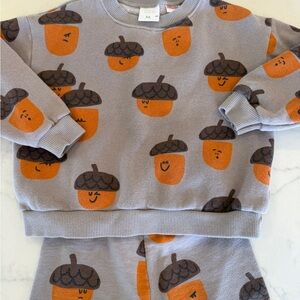 Zara kids Acorn Unisex Set 2-3 adorable